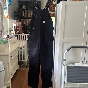 Carhartt insulated bib suit